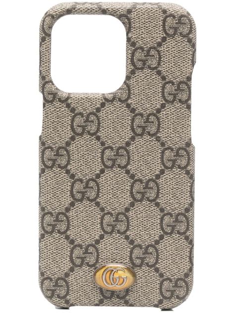 case gucci iphone 13 pro max|leather monogram Gucci phone case.